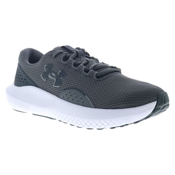 Under Armour Mens Charged Surge 4 Gray Shoes (NWT) - Picture 2 of 7